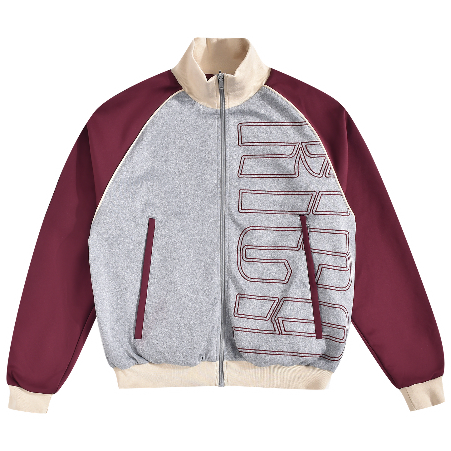 125 TRACK TOP *ASH/BERRY/CREAM* [REVERSEABLE]