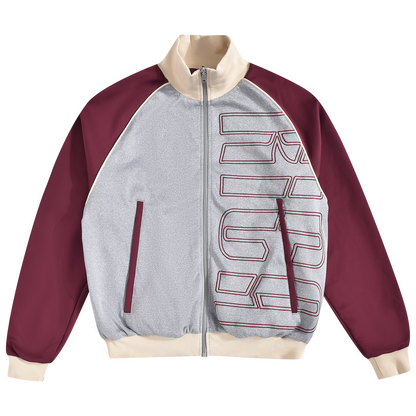 125 TRACK TOP *ASH/BERRY/CREAM* [REVERSEABLE]