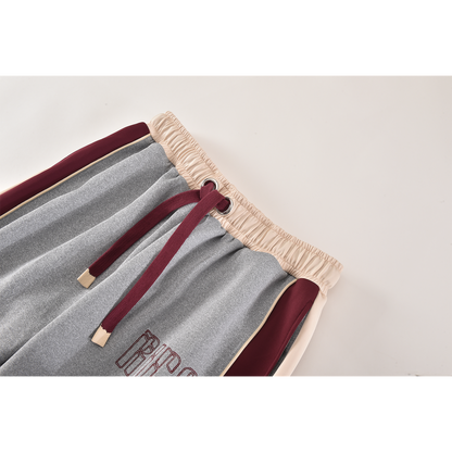 125 TRACK PANTS *ASH/BERRY/CREAM*