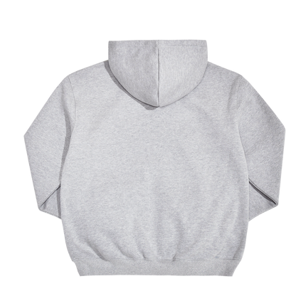 STILL STACKIN V2 ZIP-UP HOODIE *GREY*