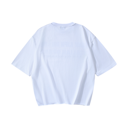 ITALIAN BREAD TEE *WHITE / MAROON*