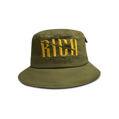 WARREADY BUCKET HAT *ARMYGREEN/YELLO*