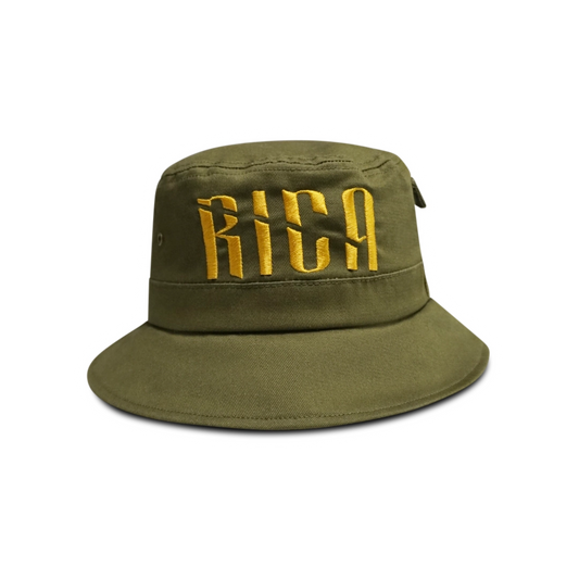 WARREADY BUCKET HAT *ARMYGREEN/YELLO*