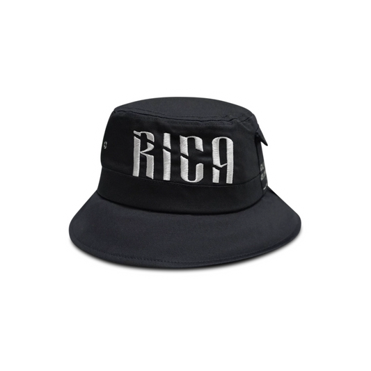 WARREADY BUCKET HAT *BLACK/SILVERGREY*